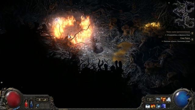 3) Path of Exile 2 ледяная чародейка #4k боссфайт в затхлой нор смотреть онлайн