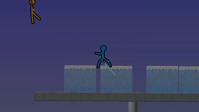 Дерусь с ботами как нуб.Бой стикменов против меня. смотреть онлайн