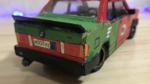 BMW M3 E30 из картона! Обзор под музыку