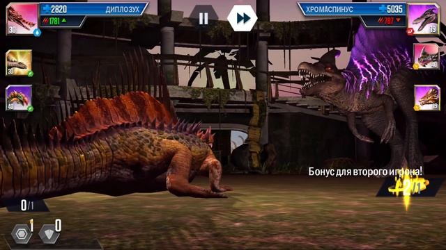 ПРОШЁЛ БИТВУ ТИТАНОВ НА МЕТРИАКАНТОЗАВРА В Jurassic World The смотреть онлайн