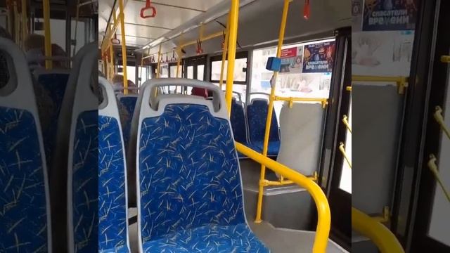 Поездка на ВМЗ 5298.01 Авангард г. Рыбинск. Б/н 43, маршрут 4 смотреть онлайн