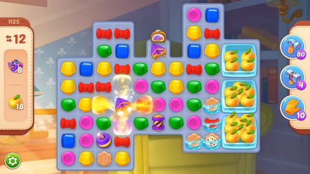 Homescapes 1125 уровень