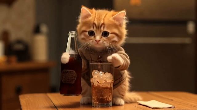 Tiny Cat_ Tired of the Grind_ This Cat Found the Best Way to Relax! смотреть онлайн