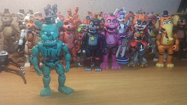 Почти все 75+ экшн фигурок FNAF от FUNKO (обзор почти всех эк?
