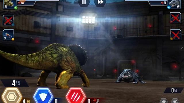 продолжаем играть в игру Jurassic World The Game.#2