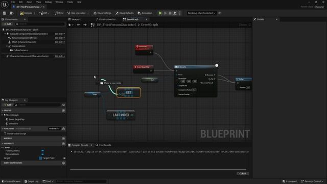 Патруль врага по точкам — UE5 за 3 мин смотреть онлайн