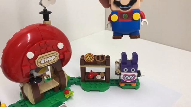 Обзор LEGO Super Mario 71429 Nabbit at Toad's Shop Кралик в магазине Тода смотреть онлайн