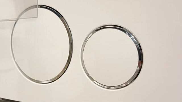 Geberit 115.882.KJ.1 Sigma20 Клавіша з подвійним змивом, білий/хром