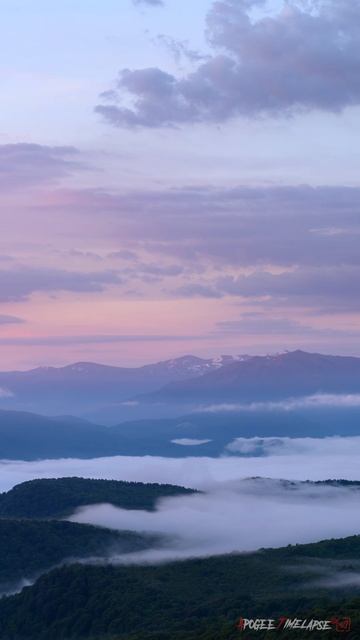 ‪@Apogee_Timelapse‬ #mountains #travel #nature #clouds #beautiful #sunrise #landscape #timelapse
