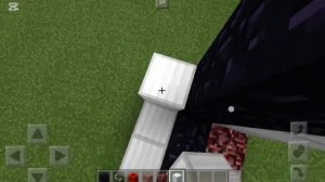 как построить портал в город minecraft РЕ
