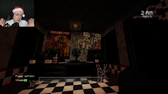 ПЕРВАЯ ЧАСТЬ ФНАФА СЛОЖНЕЕ ВТОРОЙ?! ФНАФ В МАЙНКРФТЕ! ( смотреть онлайн