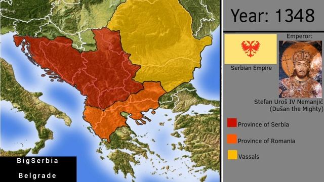 Rise and Fall of Serbian Empire : Every year | Успон и пад Српске Империје : смотреть онлайн