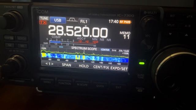 Радиостанции Yaesu FT-2980R УКВ и Icom 7300 КВ.