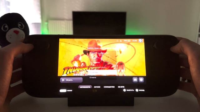 ИГРАБЕЛЬНО? Indiana Jones на Steam Deck смотреть онлайн
