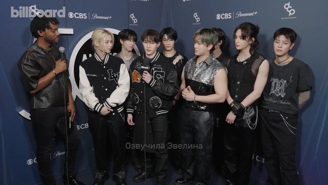🔥 Stray Kids 🎧 Озвучка Интервью AMAs 50th Anniversary Special и Billboard