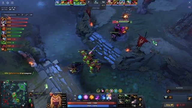Лучшая игра на Инвокере в 2024 году! - BZM Invoker 7.37 DOTA 2 смотреть онлайн