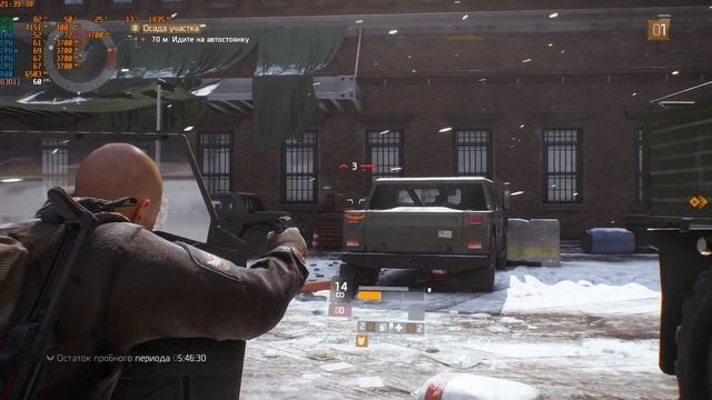 Tom Clancy's The Division - тест ryzen 3 1200