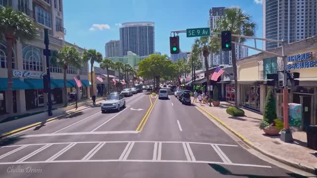 🇺🇸 Форт-Лодердейл, Флорида - бульвар Лас Олас / 2025