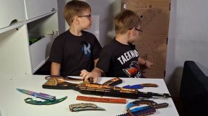 ОБЗОР на оружие из STANDOFF 2 и CS GO