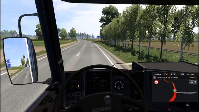 Euro Truck Simulator 2 1.50 Люблин (PL) в Пинск (BY) Фасованный барани смотреть онлайн