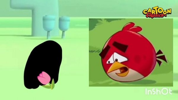 angry birds грустный вырезанный фрагмент (cartoon  classics 18.02.2025)