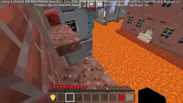 МАЙНКРАФТ НО ВЕСЬ МИР ИЗ ЛАВЫ ПОЛ ЭТО ЛАВА КАК МНЕ ВЫЖИ смотреть онлайн