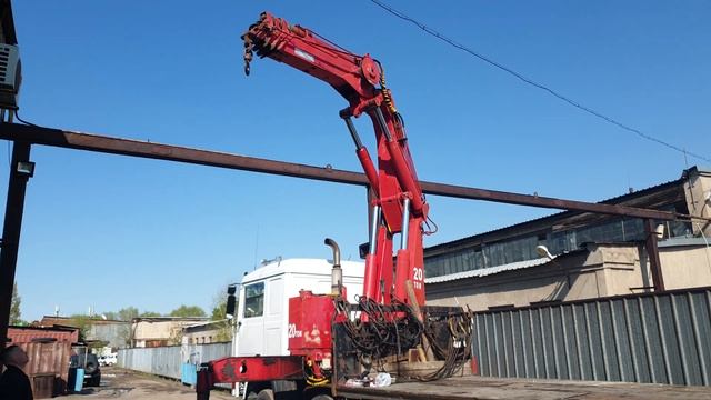 Кран-манипулятор переделка Palfinger пульта