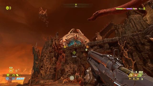 Doom Eternal - Восстанавливаем небесный локатор #2 смотреть онлайн