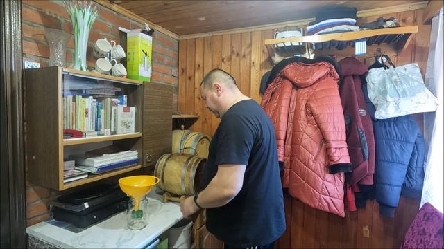 Доля ангелов Бочка 10л 4 года
