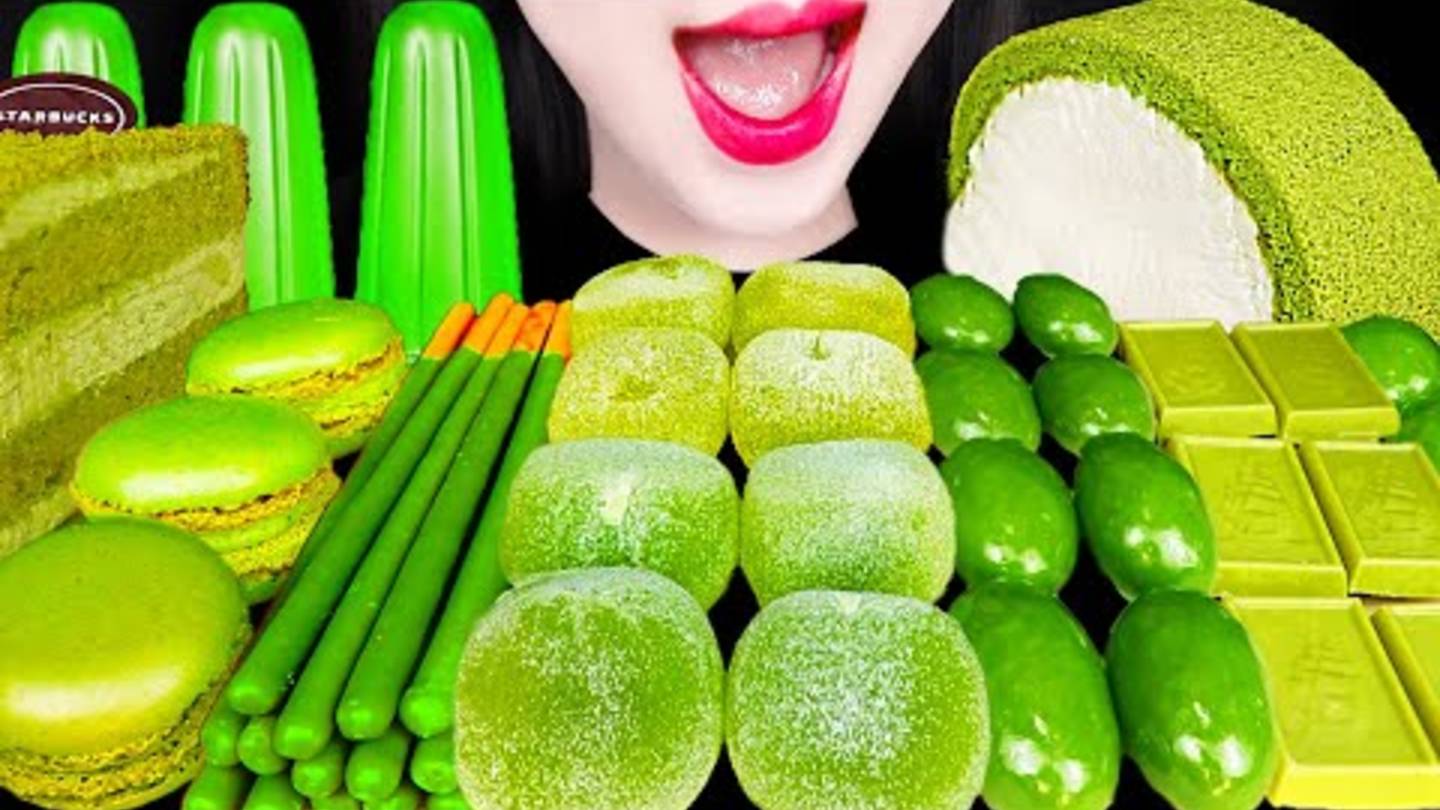 мукбанг. сладкий айфон 📱, моти со вкусом матча и прочие вкусняшки смотреть онлайн