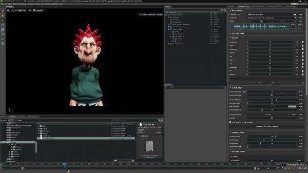 Полный рабочий процесс Arkit с Audio2Face и Character Creator. Часть 2