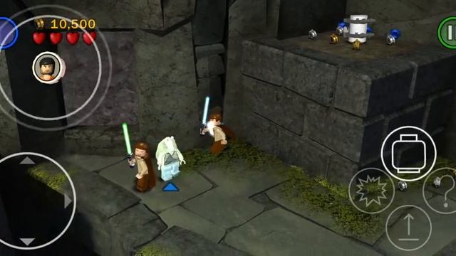 прилетели на набу. Lego star wars the complete saga. смотреть онлайн