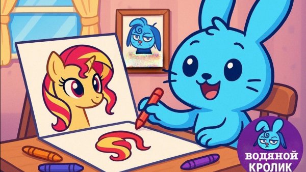 Рисуем Sunset Shimmer (Сансэт Шиммер) из My Little Pony (Май литл пони)