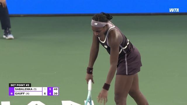 Gauff vs. Sabalenka | 2024 Wuhan Semifinal | WTA Flashback смотреть онлайн