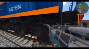 Minecraft Мод на Поезда - обзор локомотивов и вагонов