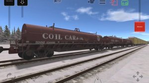 Американские грузовые поезда. American cargo trains #train #games #railro