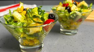 Ем САЛАТ и стройнею ! Салат "Лёгкий" , и варить ничего не нужно! Простой, сочный и ВКУСНЫЙ салат на