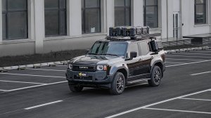 Установка экспедиционного багажника ArcaneWarrior STORM на новый Toyota Prado250