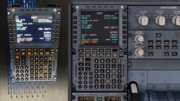 Winwing MCDU для A320: краткий обзор #aviation #msfs2024 #flightsim #flightsimulator
