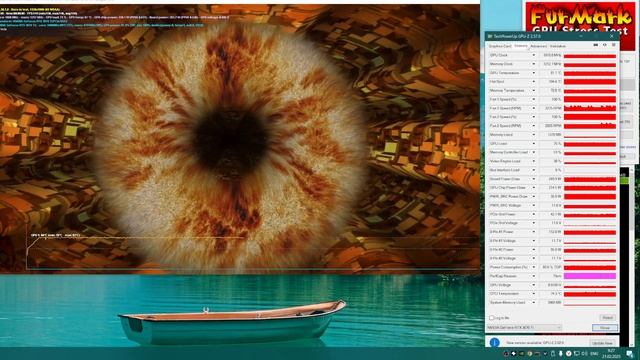 Видеокарта Gigabyte RTX 3070 Ti Vision OC