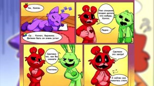 Poppy Playtime Chapter 4 | Время игры с Поппи~ Озвучка комиксов #36 |