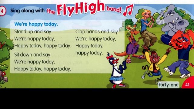 Fly High 2. Сторінка 41. We're happy today смотреть онлайн