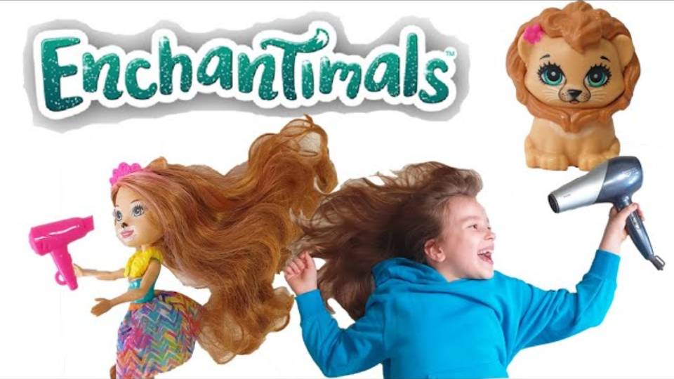 Enchantimals Обзор Куклы Энчантималс Лев Солнечная Саванна / Pretty Katy Queen смотреть онлайн