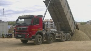 Самосвалы Volvo FMX 8х4