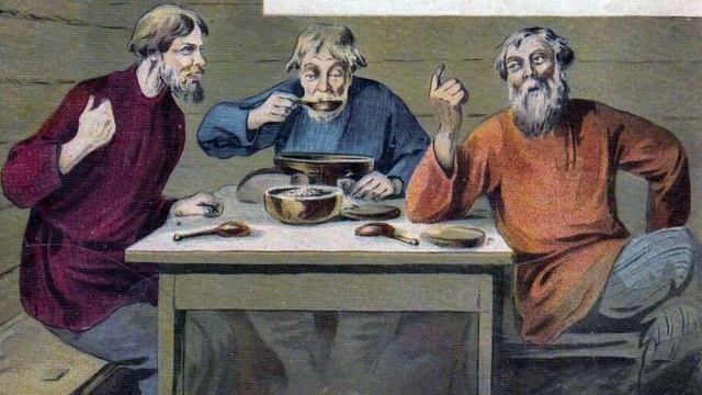 Три Мужика | И. А. Крылов смотреть онлайн