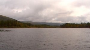 Река Северная. Плато Путорана. Сплав на катамаранах. Рыбалка.