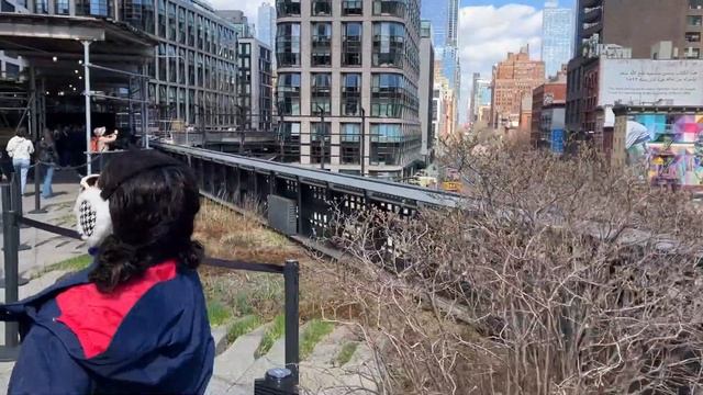 High Line Park в Нью Йорке