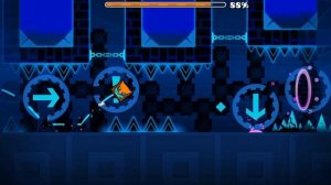 ОЧЕНЬ ЗАБАГОВАННЫЙ ДЕМОН Blue Hell в Geometry Dash