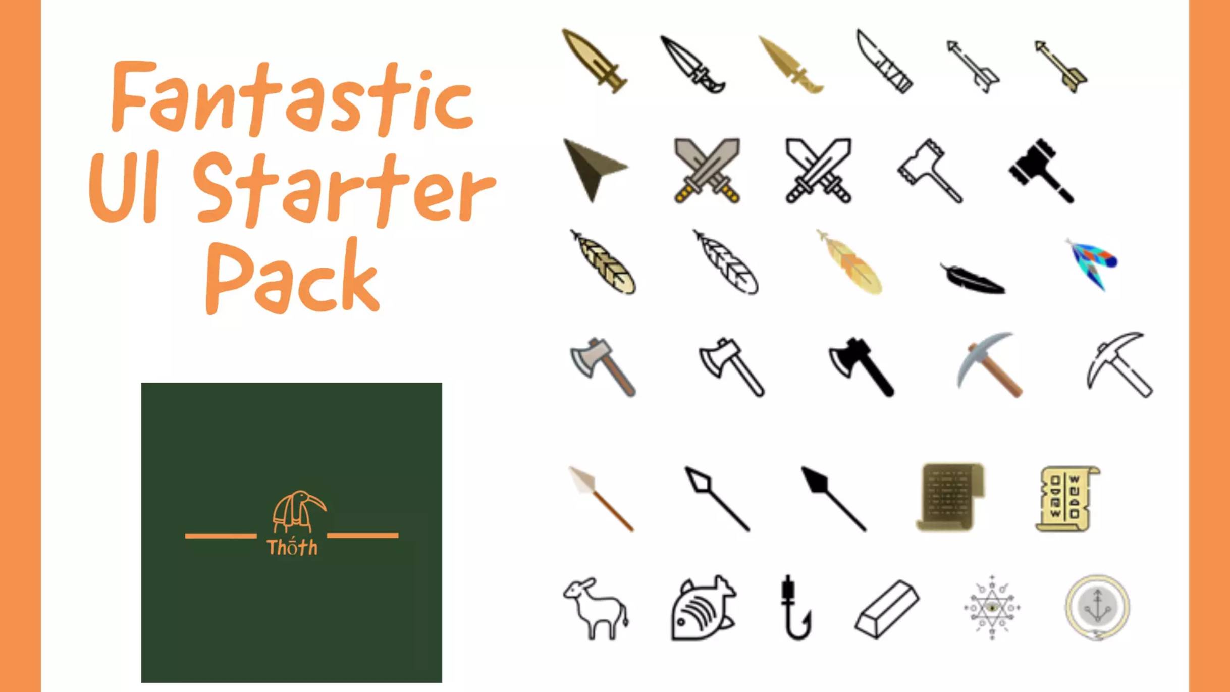 Asset Unity - FANTASTIC UI STARTER PACK