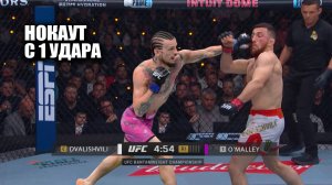 НОКАУТ ГОДА С УДАРА? Бой Мераб Двалишвили VS Шон О'Мэлли 2 UFC 316 / СМОТРЕТЬ ПРЯМОЙ ЭФИР ЮФС 316